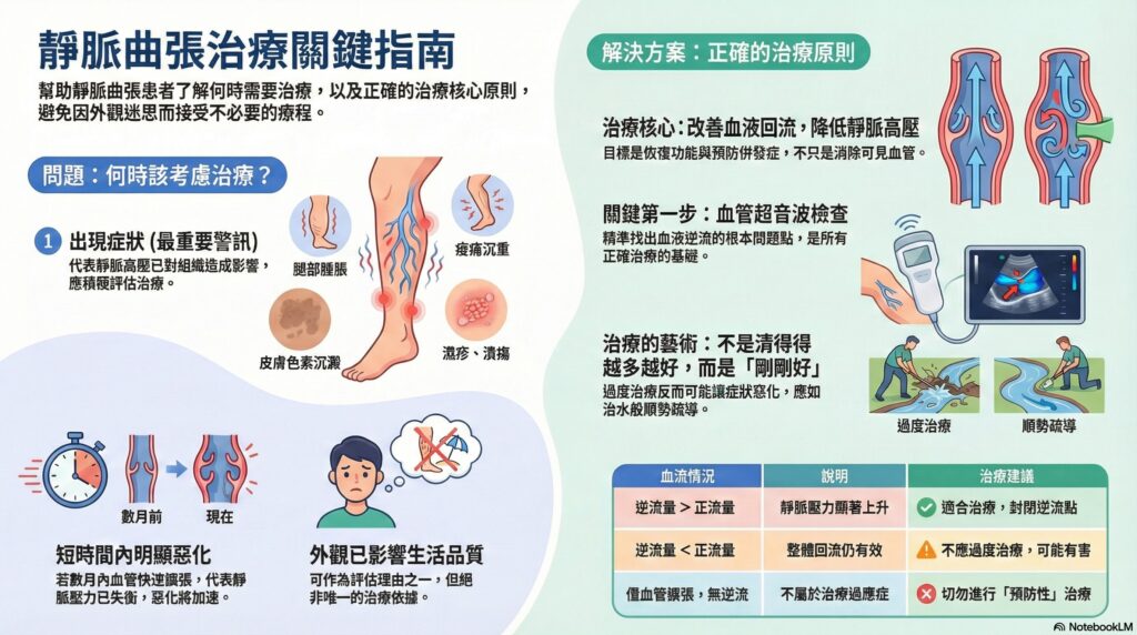 靜脈曲張治療新想法